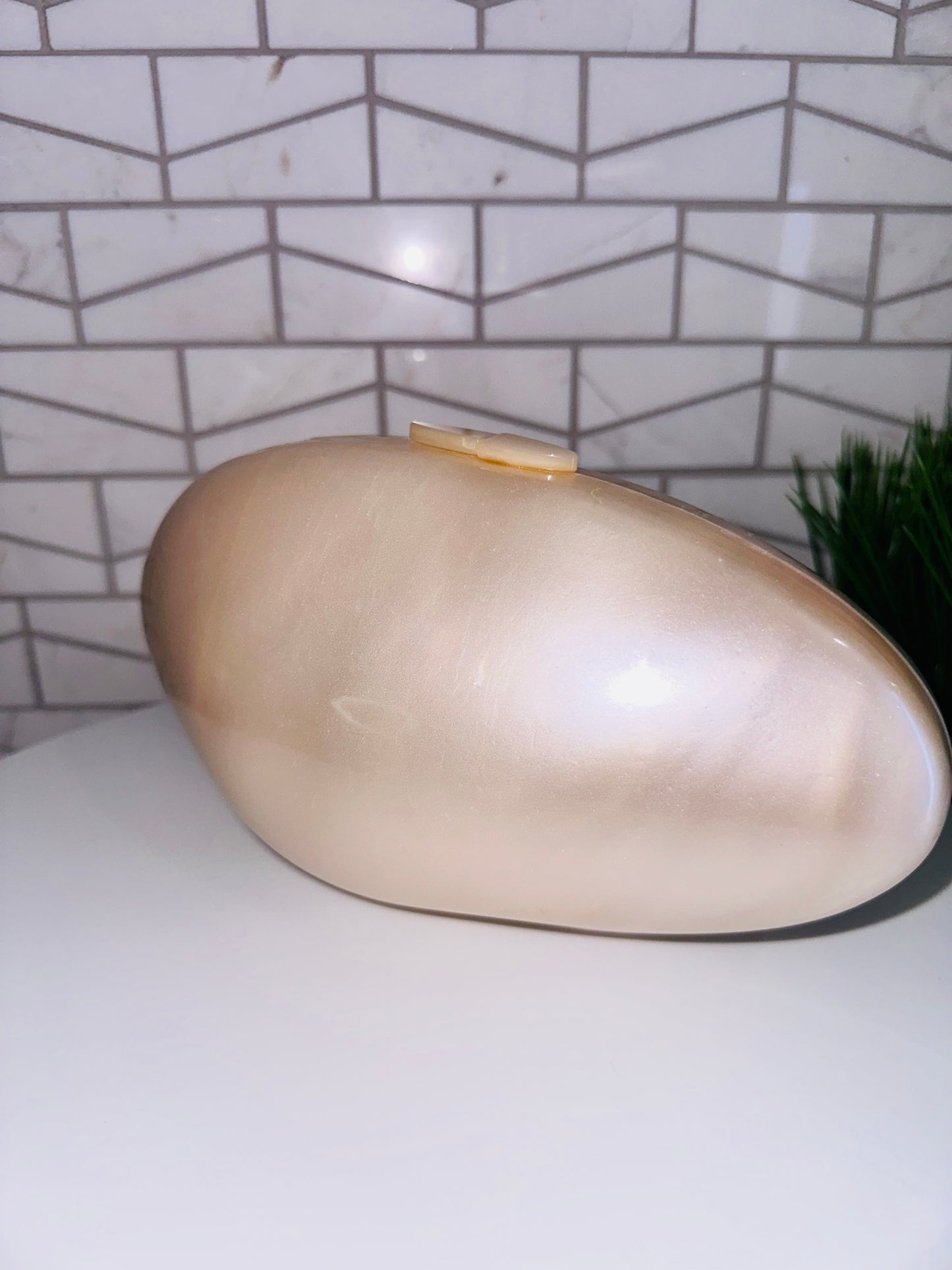 Pearl Acrylic Evening Luxury Purse