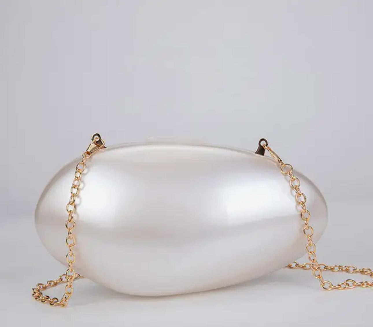 Pearl Acrylic Evening Luxury Purse