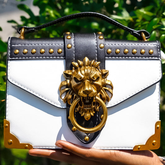 White and Gold Lion