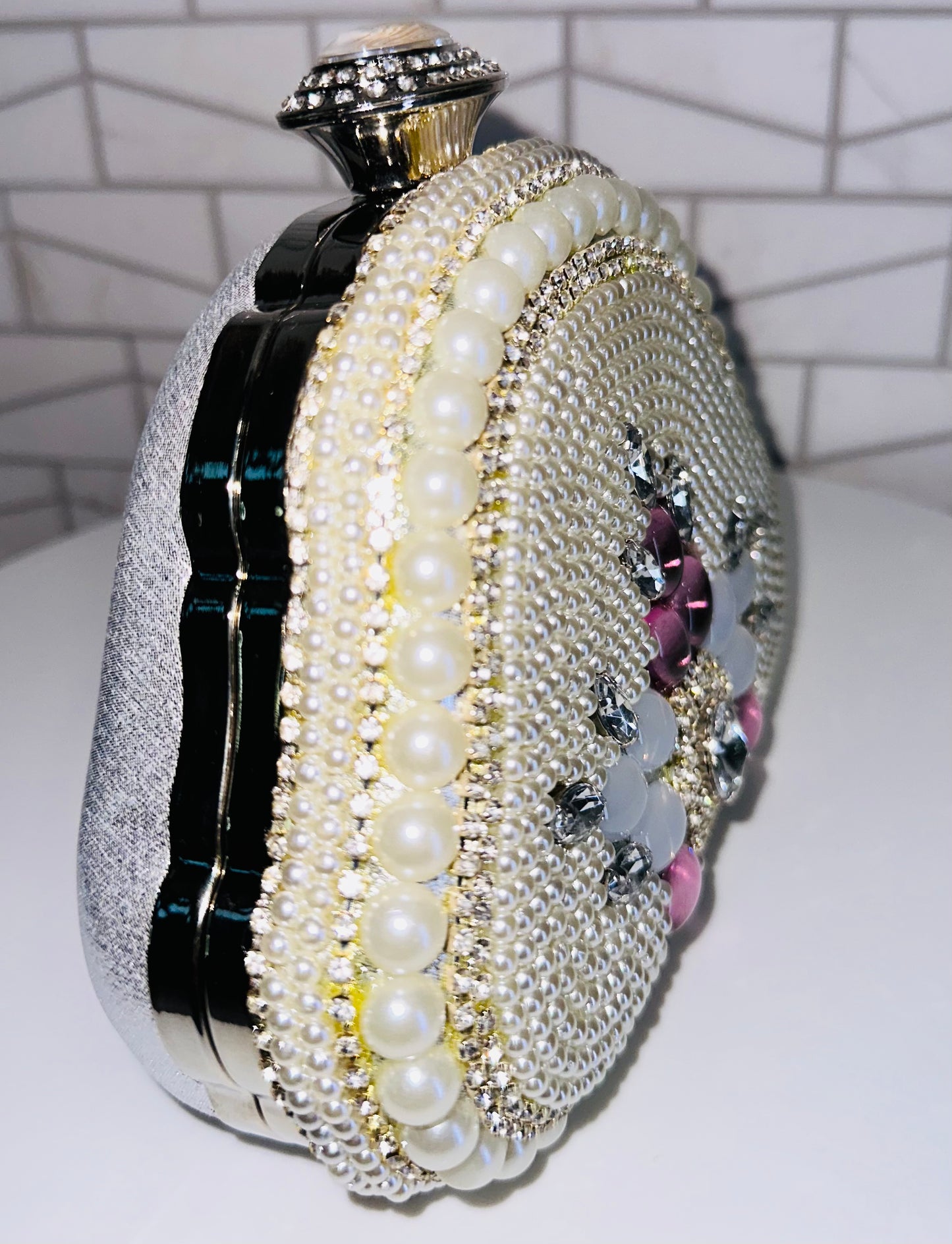 Rhinestone Evening Sequins Glitter Clutch