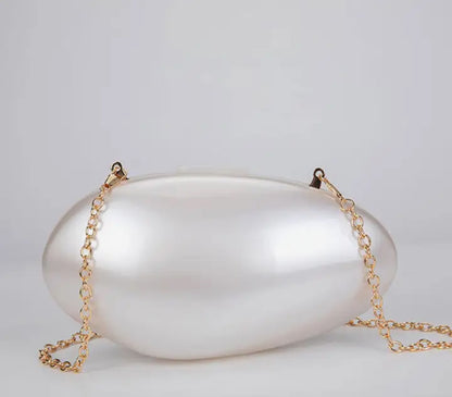 Pearl Acrylic Evening Luxury Purse